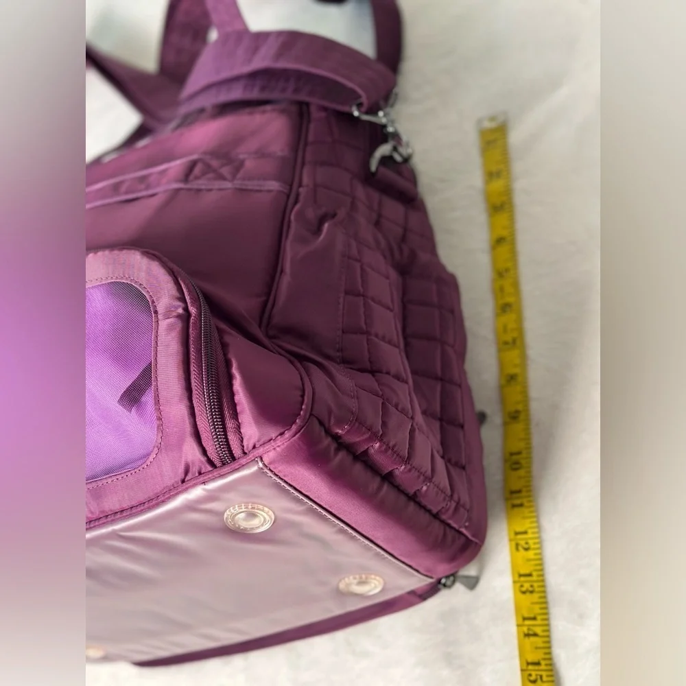 Lug Puddle Jumper Convertible Tote Bag in Purple